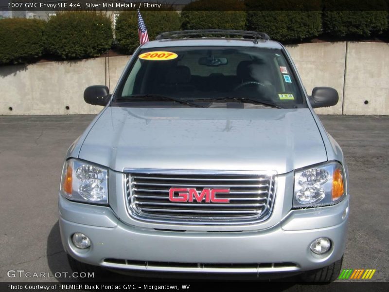 Silver Mist Metallic / Ebony 2007 GMC Envoy SLE 4x4