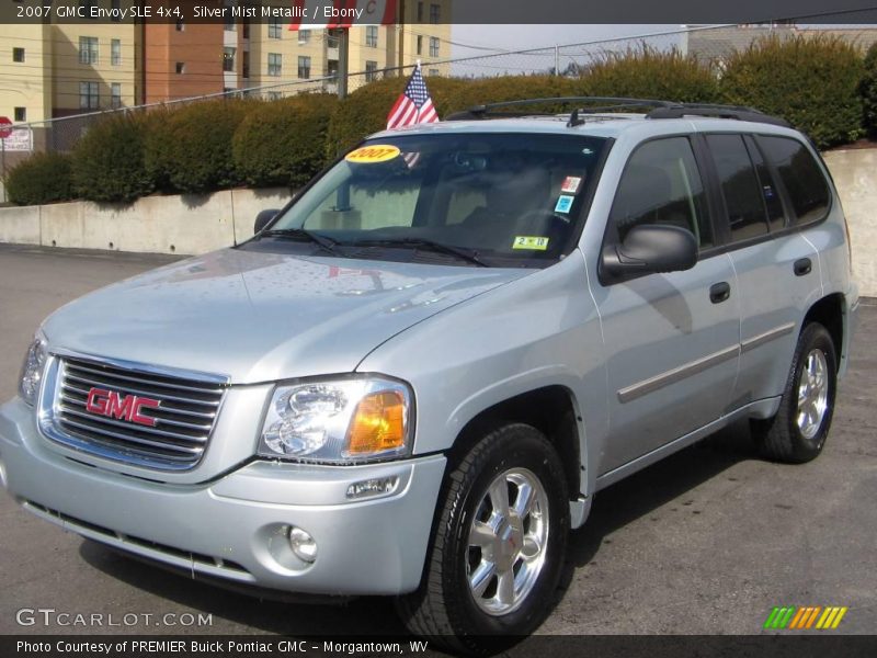 Silver Mist Metallic / Ebony 2007 GMC Envoy SLE 4x4