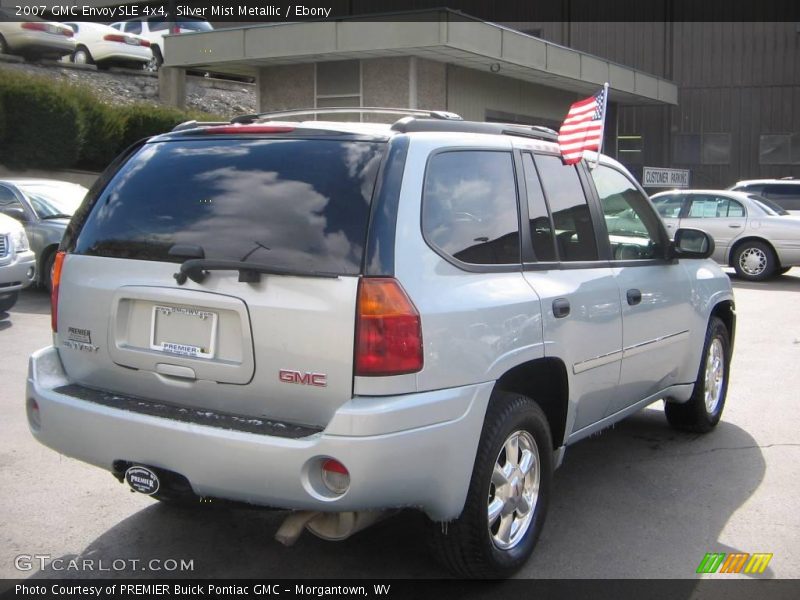 Silver Mist Metallic / Ebony 2007 GMC Envoy SLE 4x4