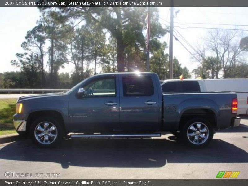 Stealth Gray Metallic / Dark Titanium/Light Titanium 2007 GMC Sierra 1500 Crew Cab