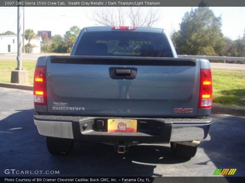 Stealth Gray Metallic / Dark Titanium/Light Titanium 2007 GMC Sierra 1500 Crew Cab