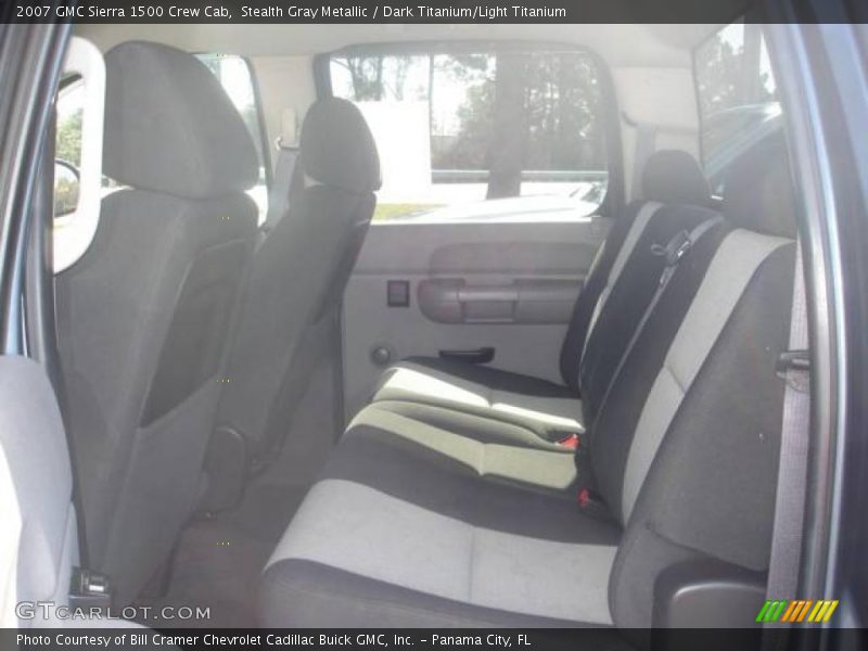 Stealth Gray Metallic / Dark Titanium/Light Titanium 2007 GMC Sierra 1500 Crew Cab