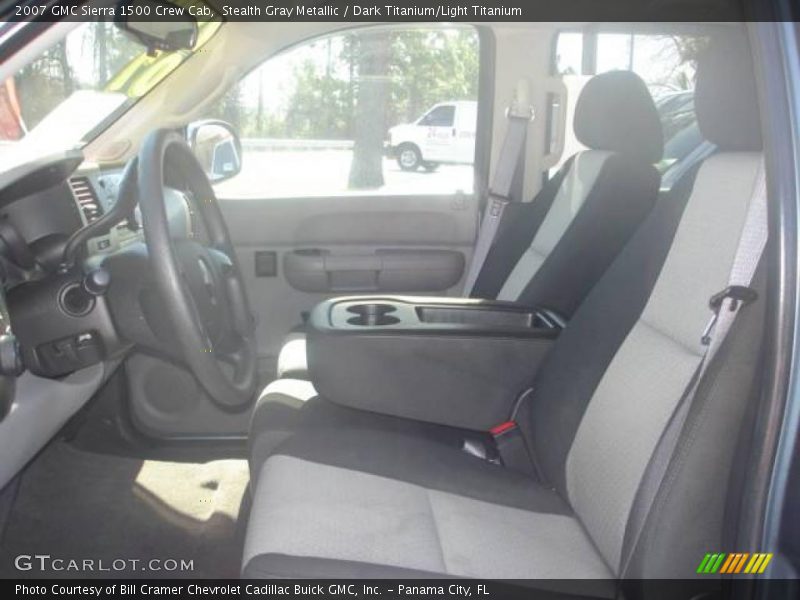 Stealth Gray Metallic / Dark Titanium/Light Titanium 2007 GMC Sierra 1500 Crew Cab