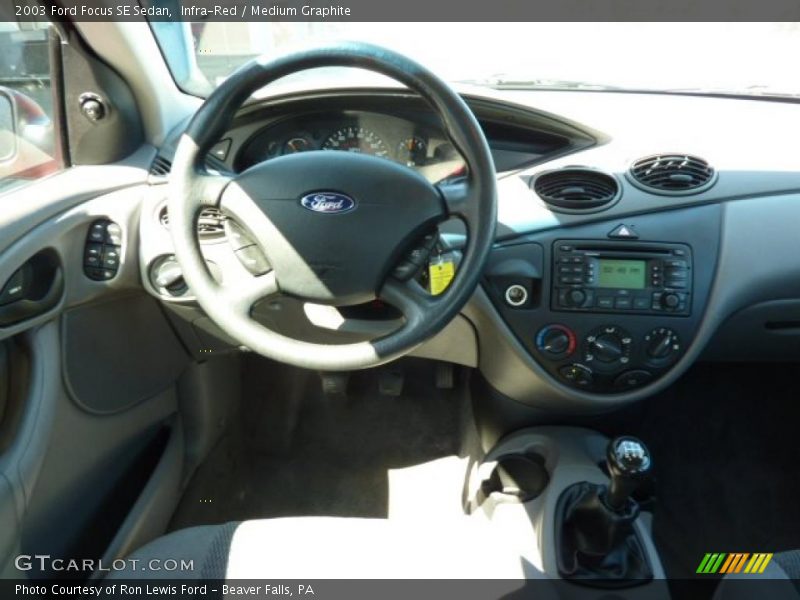 Infra-Red / Medium Graphite 2003 Ford Focus SE Sedan