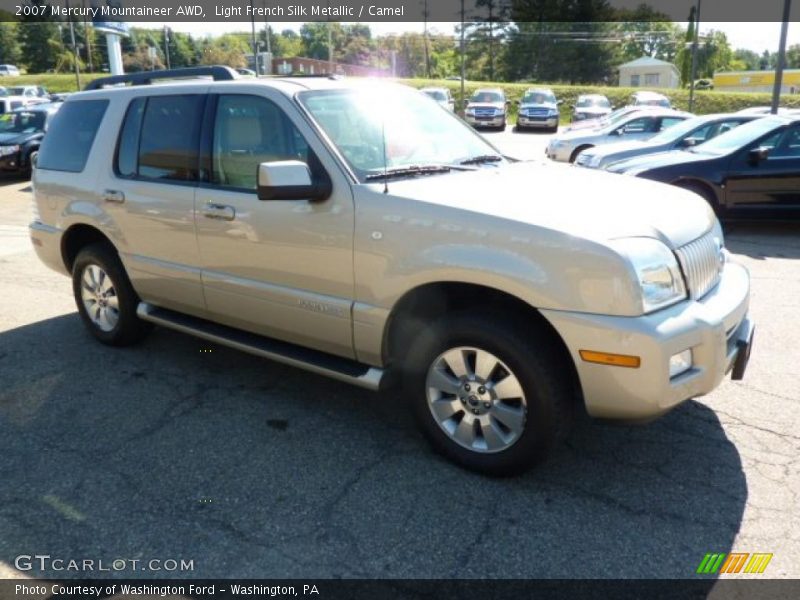 Light French Silk Metallic / Camel 2007 Mercury Mountaineer AWD