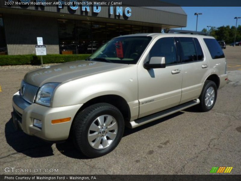 Light French Silk Metallic / Camel 2007 Mercury Mountaineer AWD