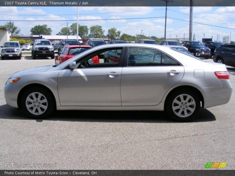 Titanium Metallic / Ash 2007 Toyota Camry XLE