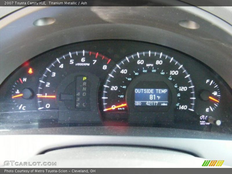 Titanium Metallic / Ash 2007 Toyota Camry XLE