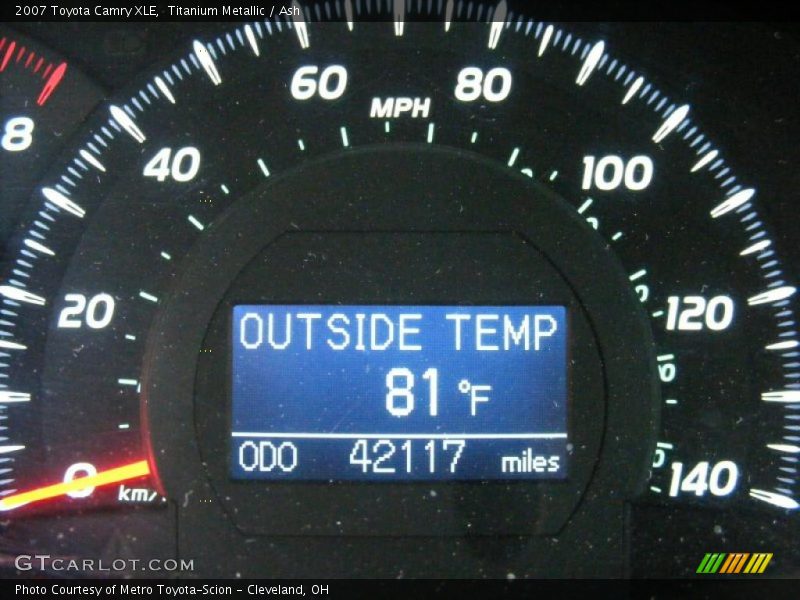Titanium Metallic / Ash 2007 Toyota Camry XLE