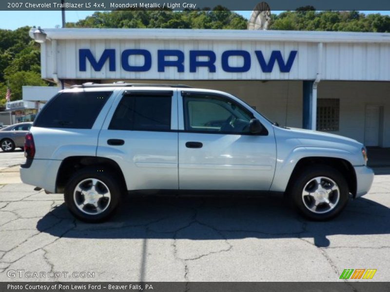 Moondust Metallic / Light Gray 2007 Chevrolet TrailBlazer LS 4x4