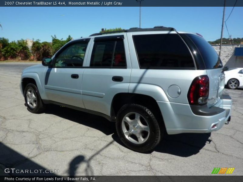 Moondust Metallic / Light Gray 2007 Chevrolet TrailBlazer LS 4x4