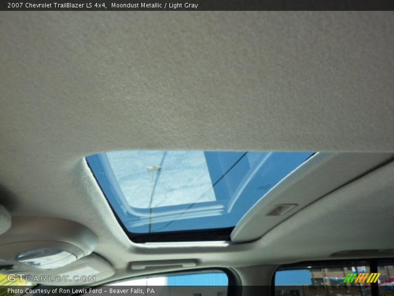 Moondust Metallic / Light Gray 2007 Chevrolet TrailBlazer LS 4x4
