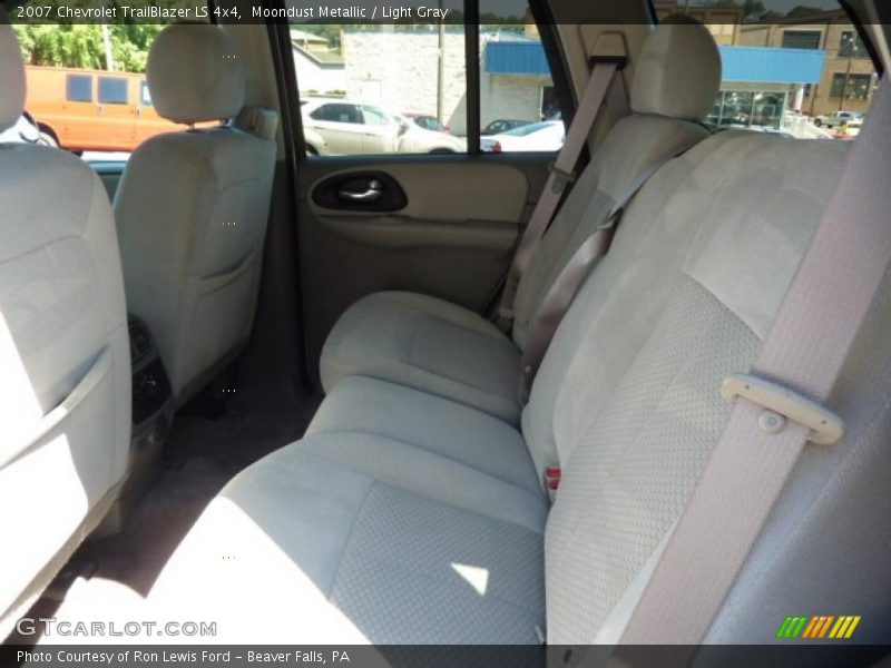 Moondust Metallic / Light Gray 2007 Chevrolet TrailBlazer LS 4x4