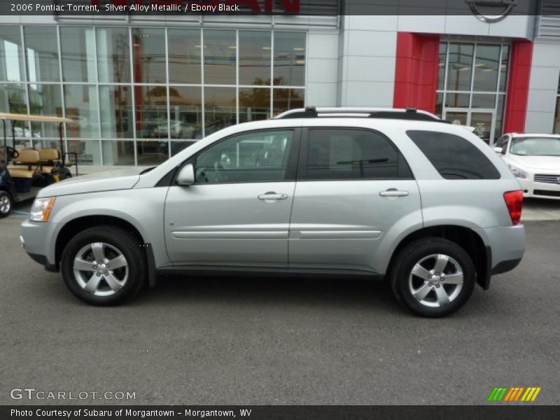 Silver Alloy Metallic / Ebony Black 2006 Pontiac Torrent