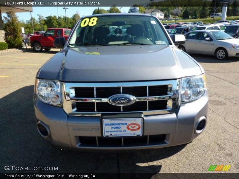 Tungsten Grey Metallic / Stone 2008 Ford Escape XLS