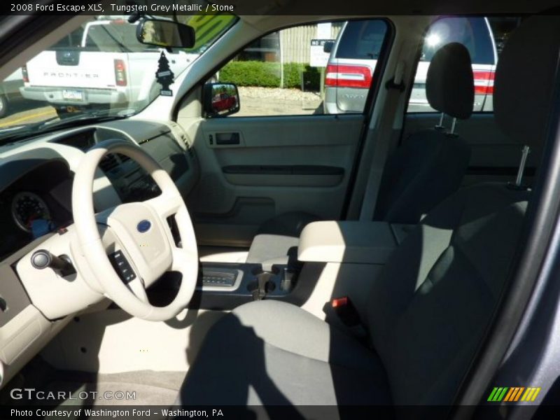 Tungsten Grey Metallic / Stone 2008 Ford Escape XLS