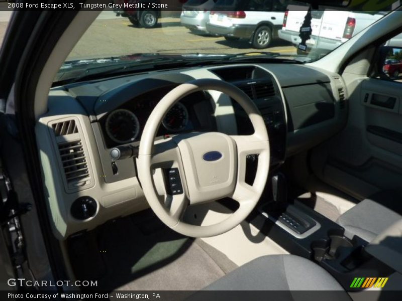 Tungsten Grey Metallic / Stone 2008 Ford Escape XLS