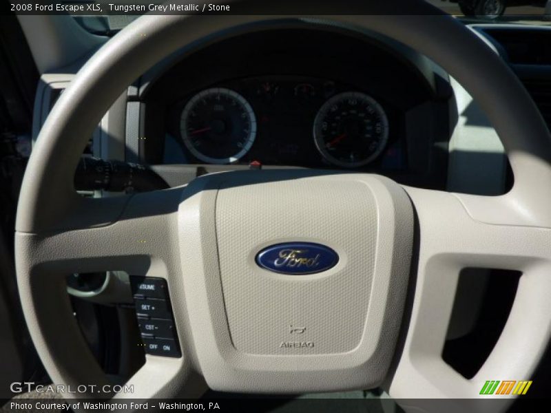 Tungsten Grey Metallic / Stone 2008 Ford Escape XLS