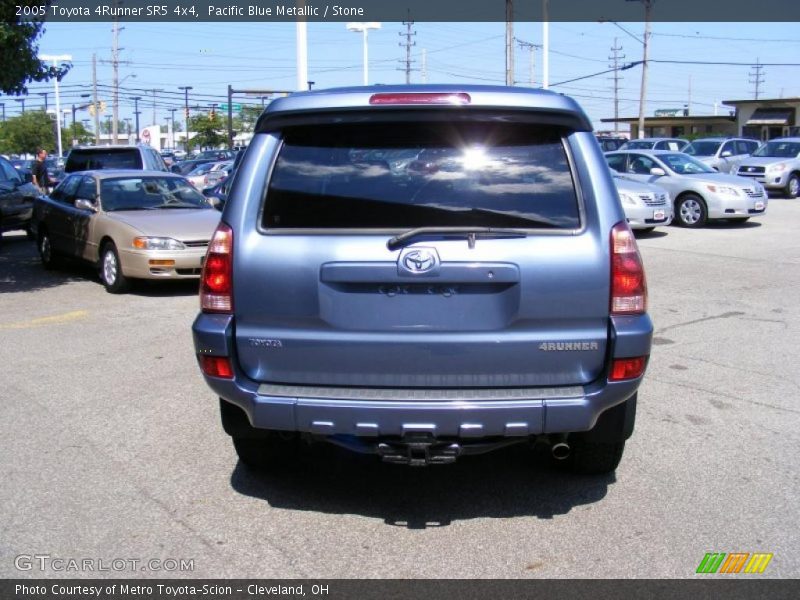 Pacific Blue Metallic / Stone 2005 Toyota 4Runner SR5 4x4