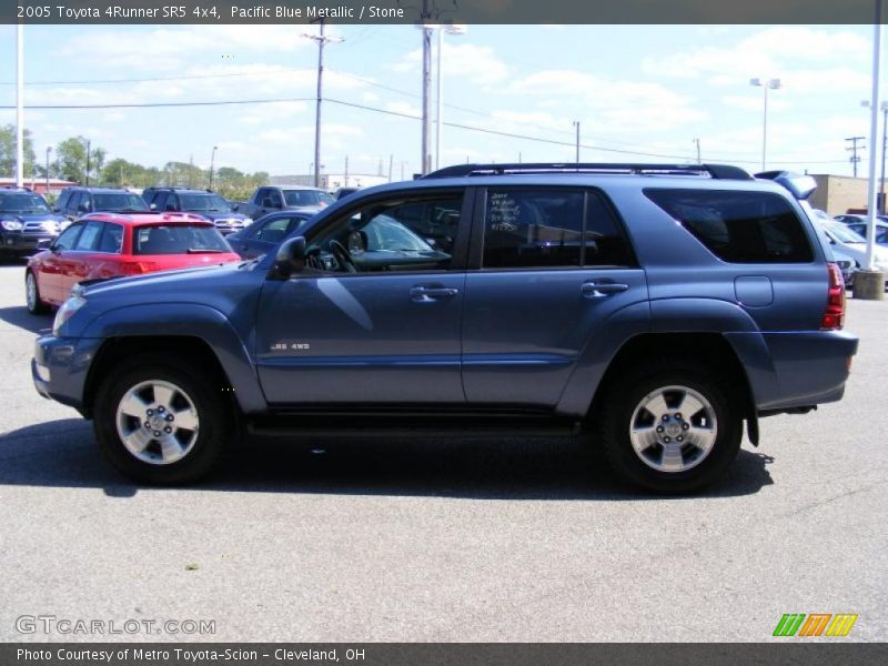 Pacific Blue Metallic / Stone 2005 Toyota 4Runner SR5 4x4