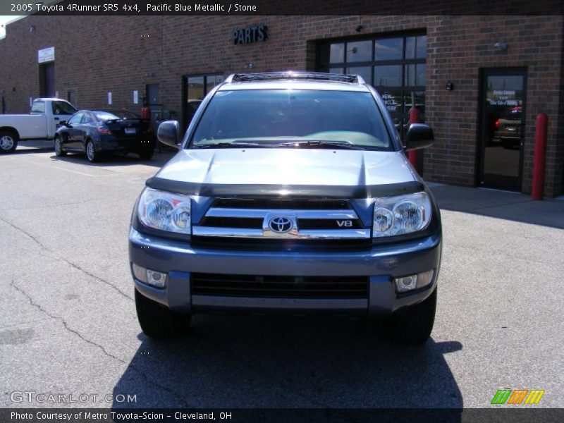 Pacific Blue Metallic / Stone 2005 Toyota 4Runner SR5 4x4