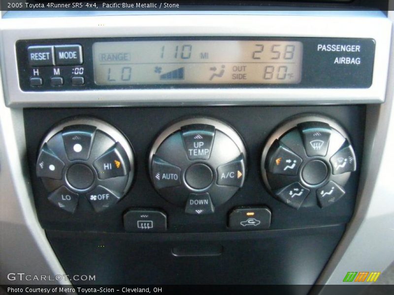 Pacific Blue Metallic / Stone 2005 Toyota 4Runner SR5 4x4