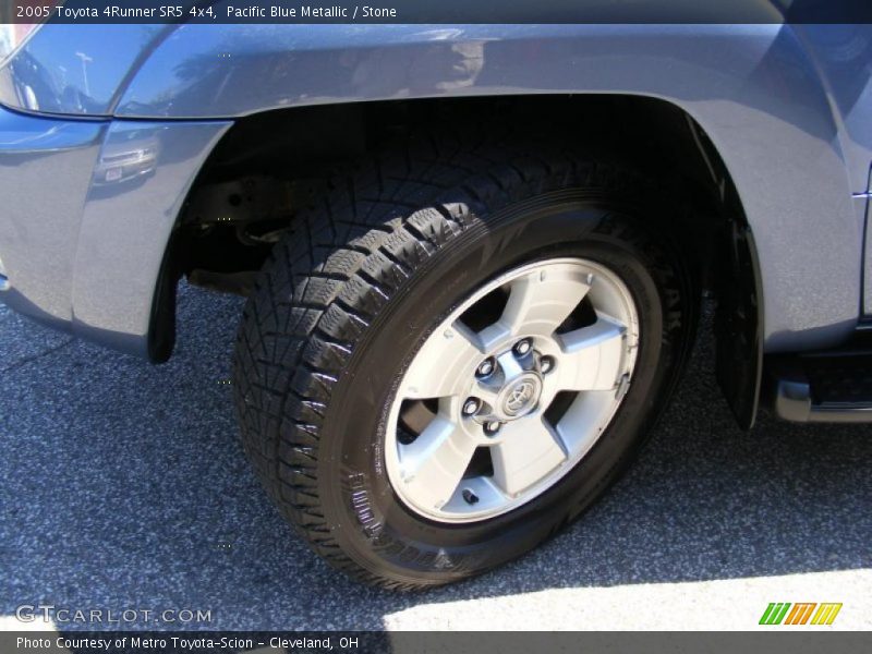 Pacific Blue Metallic / Stone 2005 Toyota 4Runner SR5 4x4