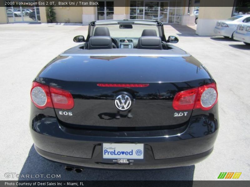 Black Uni / Titan Black 2008 Volkswagen Eos 2.0T