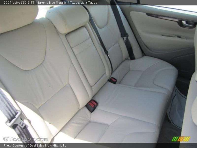 Barents Blue Metallic / Taupe/Light Taupe 2007 Volvo S60 2.5T