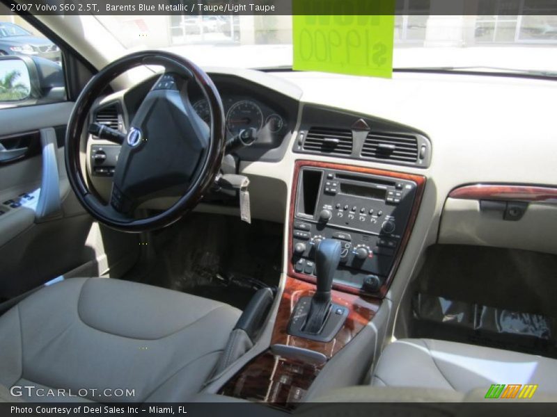 Barents Blue Metallic / Taupe/Light Taupe 2007 Volvo S60 2.5T