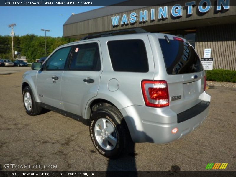 Silver Metallic / Stone 2008 Ford Escape XLT 4WD