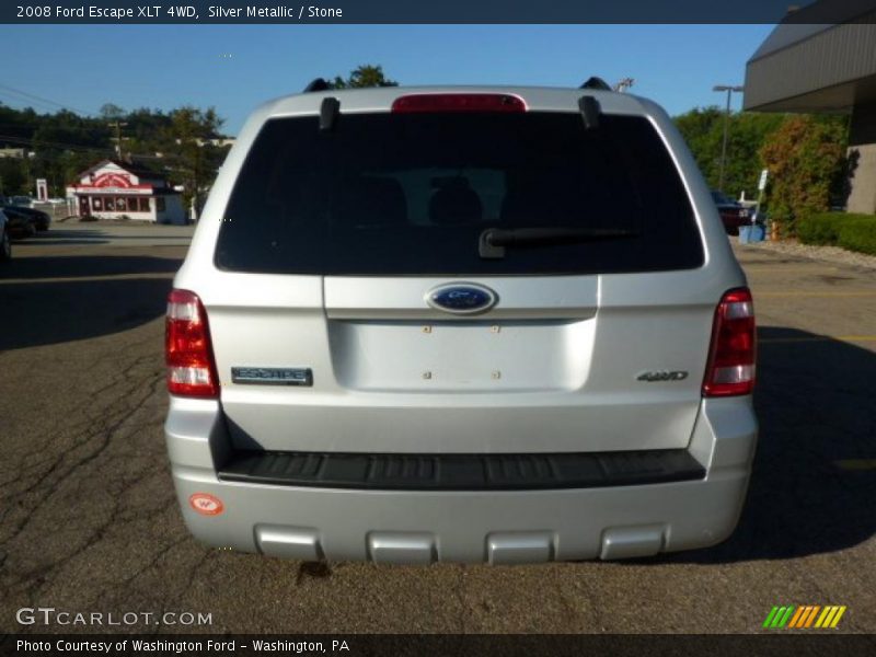 Silver Metallic / Stone 2008 Ford Escape XLT 4WD