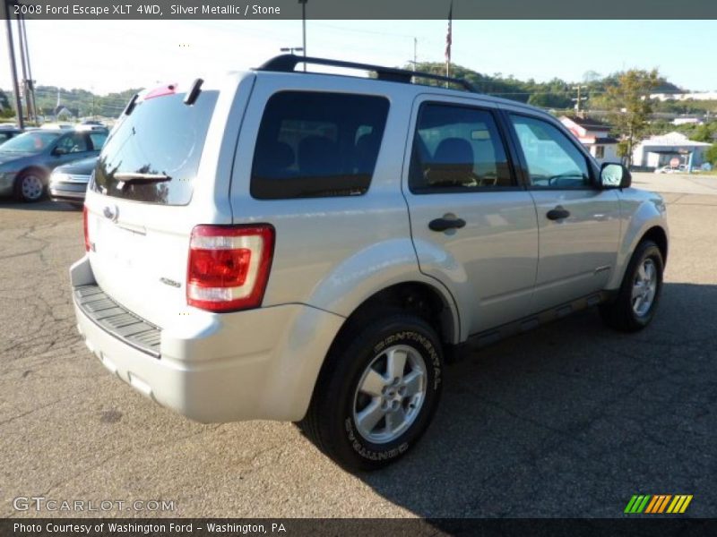 Silver Metallic / Stone 2008 Ford Escape XLT 4WD