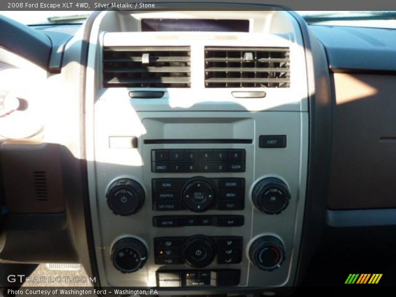 Silver Metallic / Stone 2008 Ford Escape XLT 4WD