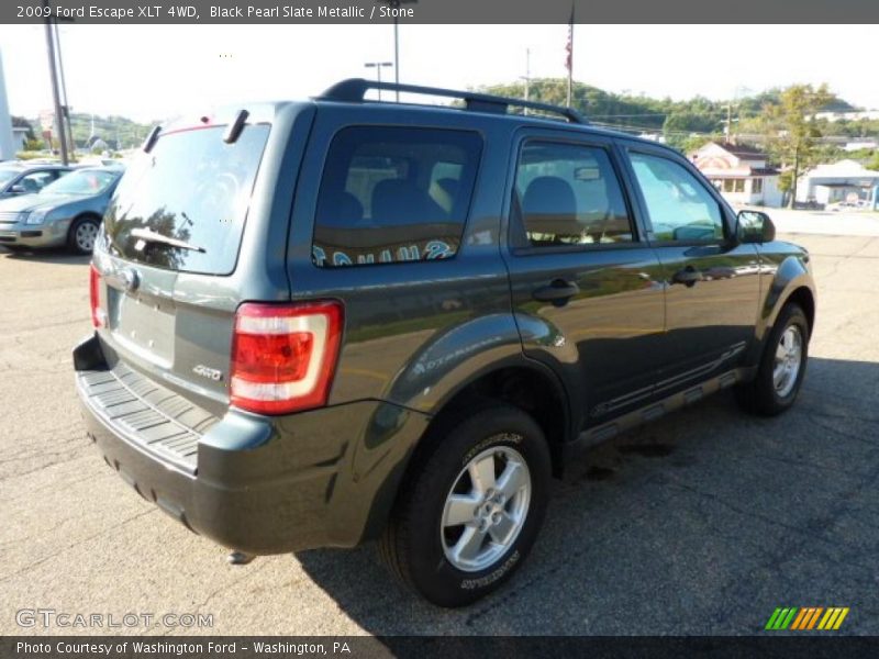 Black Pearl Slate Metallic / Stone 2009 Ford Escape XLT 4WD