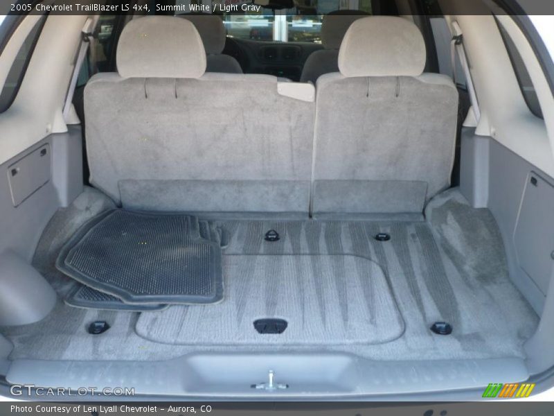 Summit White / Light Gray 2005 Chevrolet TrailBlazer LS 4x4