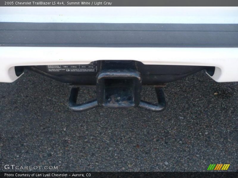Summit White / Light Gray 2005 Chevrolet TrailBlazer LS 4x4