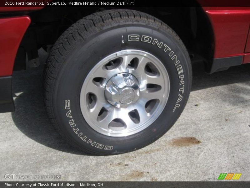 Redfire Metallic / Medium Dark Flint 2010 Ford Ranger XLT SuperCab