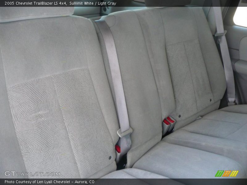 Summit White / Light Gray 2005 Chevrolet TrailBlazer LS 4x4