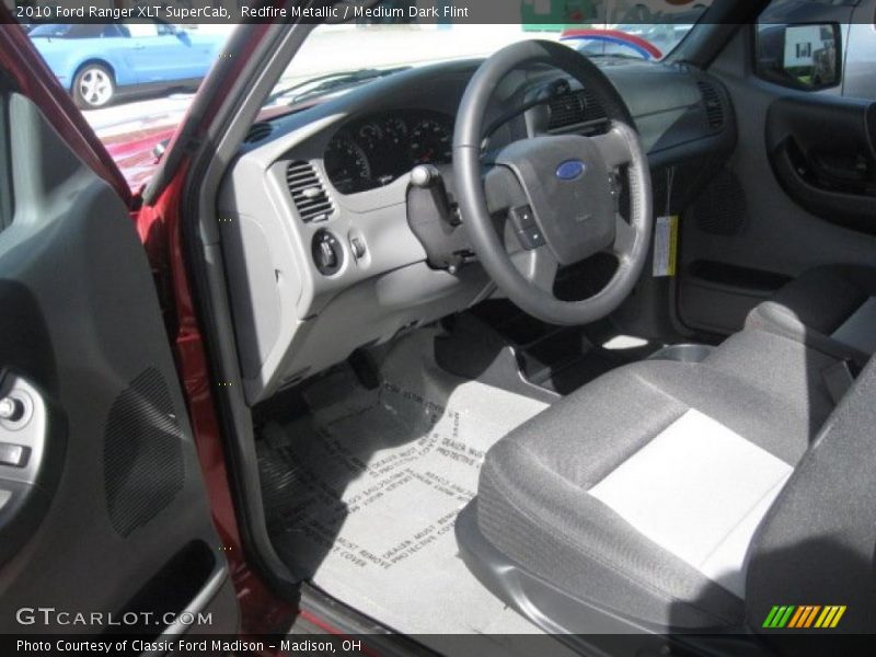 Redfire Metallic / Medium Dark Flint 2010 Ford Ranger XLT SuperCab