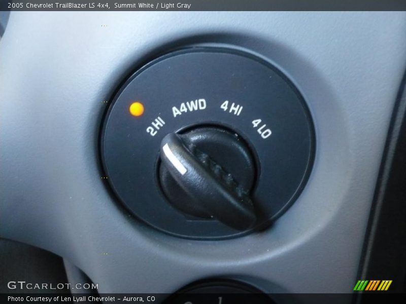 Summit White / Light Gray 2005 Chevrolet TrailBlazer LS 4x4