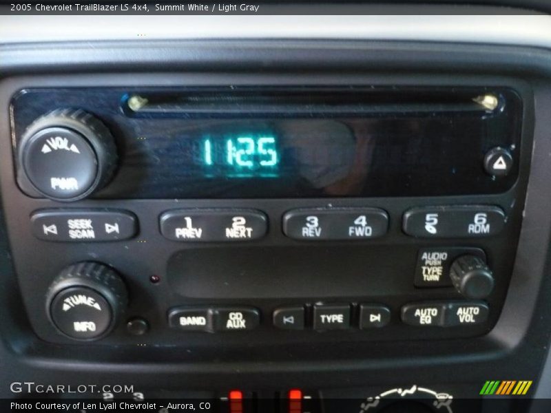 Summit White / Light Gray 2005 Chevrolet TrailBlazer LS 4x4