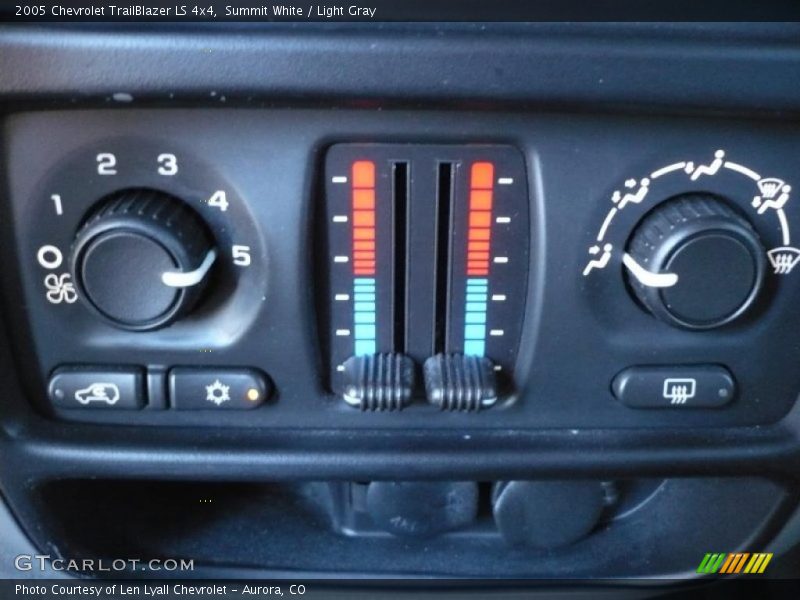 Summit White / Light Gray 2005 Chevrolet TrailBlazer LS 4x4