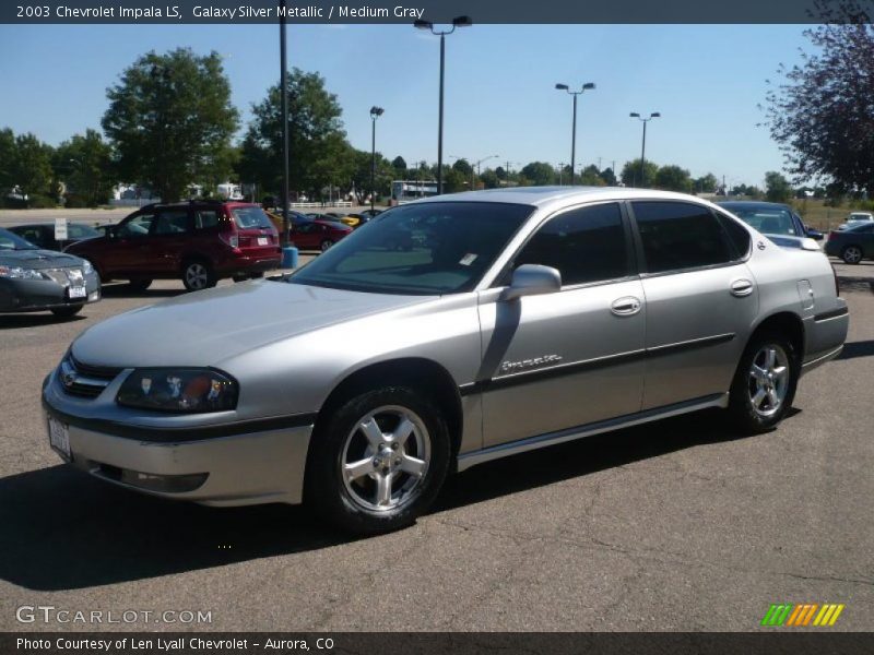 Galaxy Silver Metallic / Medium Gray 2003 Chevrolet Impala LS