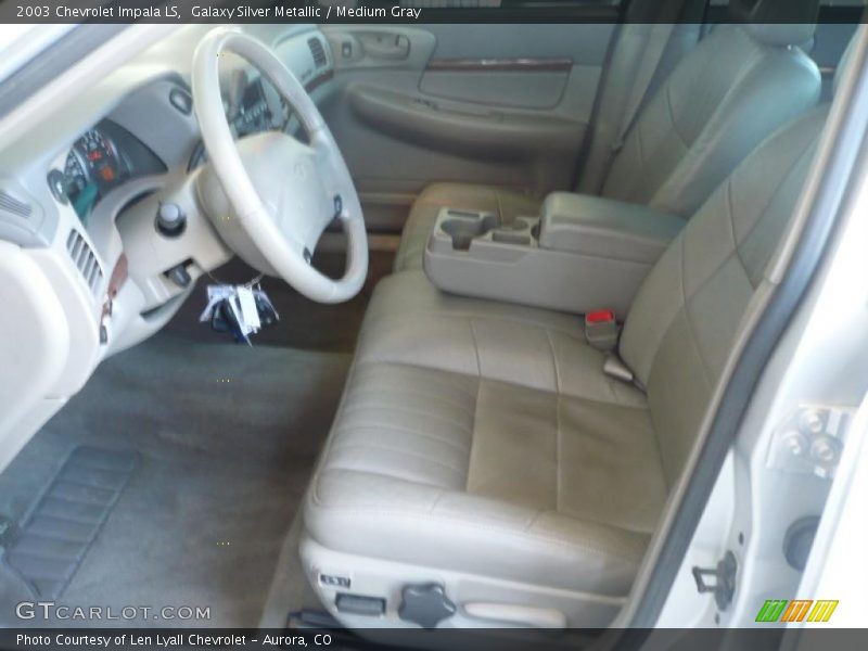 Galaxy Silver Metallic / Medium Gray 2003 Chevrolet Impala LS