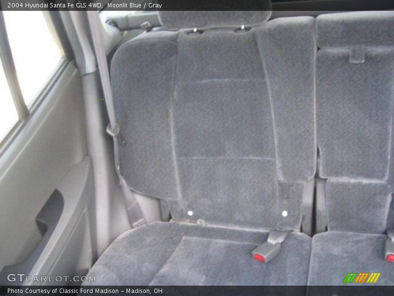 Moonlit Blue / Gray 2004 Hyundai Santa Fe GLS 4WD