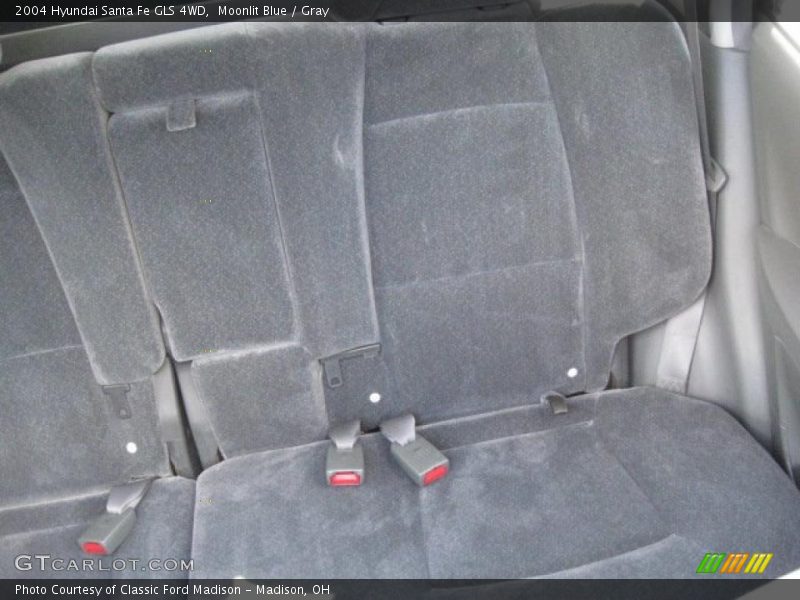 Moonlit Blue / Gray 2004 Hyundai Santa Fe GLS 4WD