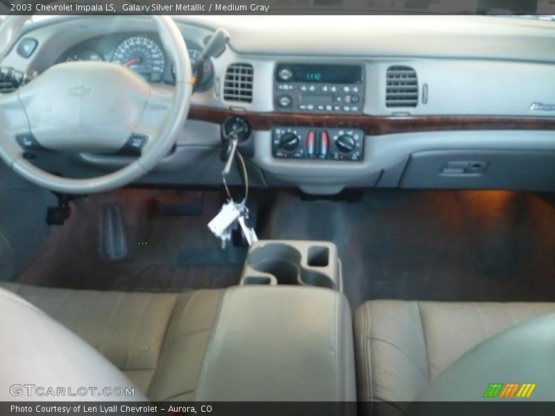 Galaxy Silver Metallic / Medium Gray 2003 Chevrolet Impala LS