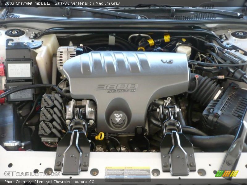 Galaxy Silver Metallic / Medium Gray 2003 Chevrolet Impala LS