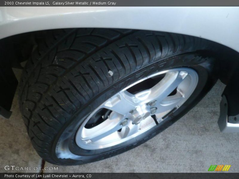 Galaxy Silver Metallic / Medium Gray 2003 Chevrolet Impala LS